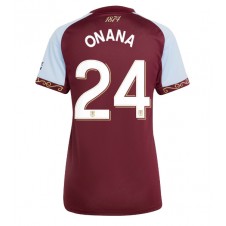 Aston Villa Amadou Onana #24 Hemmatröja Dam 2025-26 Korta ärmar